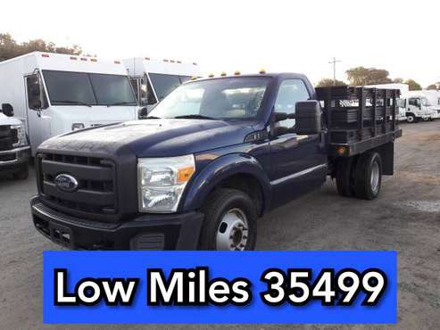 2011 FORD F350 SUPER DUTY FLATBED LOW MILES 35499 - cars & trucks -... for sale in San Jose, CA
