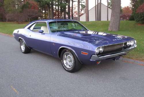 1970 Dodge Challenger R/T 440 six pack original with build sheets for sale in Merrimack, MA