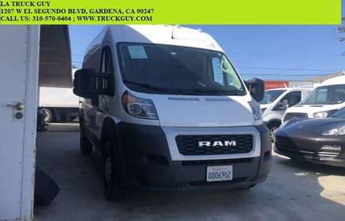2019 RAM PROMASTER 1500 HIGH ROOF EXTENDED SPRINTER TRANSIT - cars & for sale in Gardena, CA