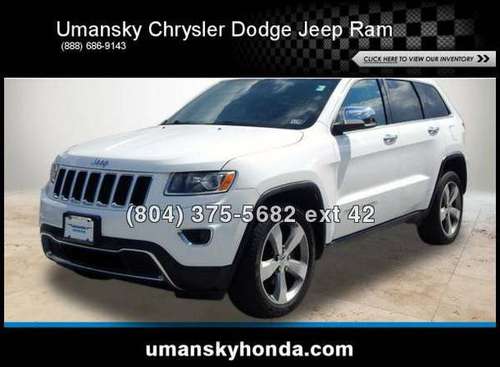 2014 Jeep Grand CherokeeCa Limited **BLACK FRIDAY Starts Early! Call... for sale in Charlotesville, VA