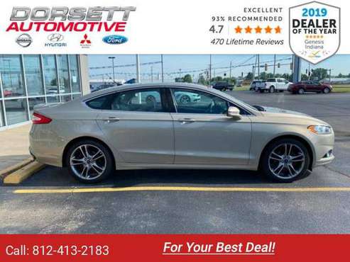 2016 Ford Fusion sedan Tectonic - cars & trucks - by dealer -... for sale in Terre Haute, IN