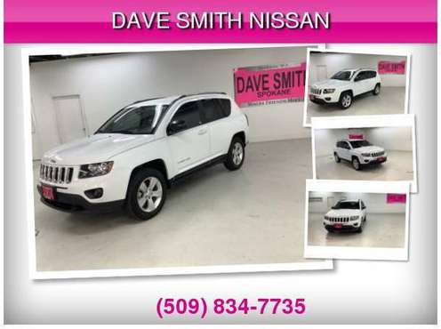 2016 Jeep Compass Sport FWD 4dr White for sale in Spokane Valley, WA