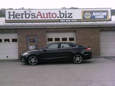 2013 FORD FUSION TITANIUM AWD - cars & trucks - by dealer - vehicle... for sale in Berkeley Springs, MD