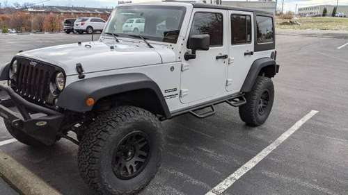 2015 Jeep Wrangler unlimited, lifted, 35" BFG's, bumpers, super... for sale in Richmond, KY