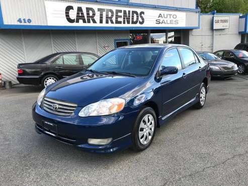 2003 Toyota Corolla S Perfect Commuter - - by dealer for sale in Renton, WA