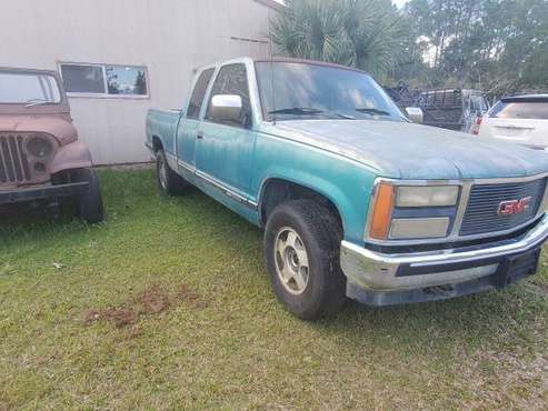 Mechanic Special...94 GMC Xtra Cab 4x4 - cars & trucks - by owner -... for sale in Astor, FL
