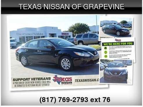 2017 Nissan Altima 2.5 S - cars & trucks - by dealer - vehicle... for sale in GRAPEVINE, TX