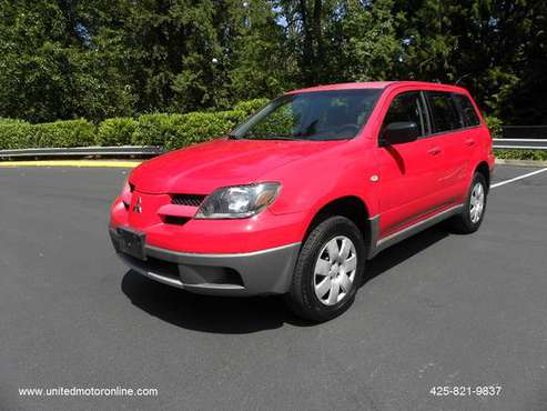 2003 MITSUBISHI Outlander ONE OWNER ... LOW MILES ... FRESH SERVICE . for sale in Kirkland, WA