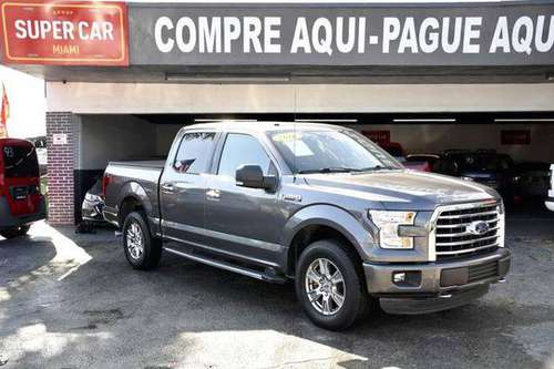 2016 Ford F150 SuperCrew Cab XL Pickup 4D 6 1/2 ft BUY HERE PAY HERE for sale in Miami, FL