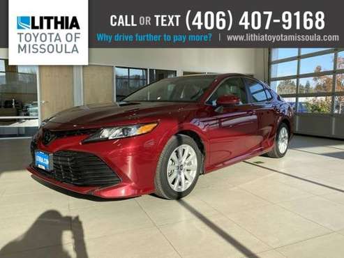 2018 Toyota Camry LE Auto - cars & trucks - by dealer - vehicle... for sale in Missoula, MT