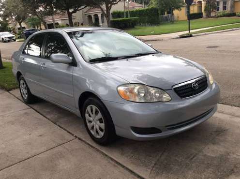 2008 Toyota Corolla 114k miles private seller with fl title on hand... for sale in Fort Lauderdale, FL