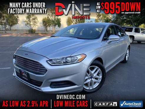 2013 FORD FUSION SE - cars & trucks - by dealer - vehicle automotive... for sale in Yorba Linda, CA