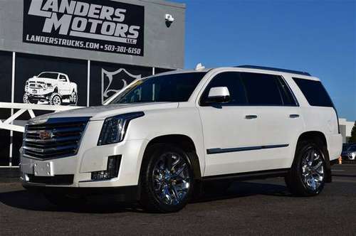 2016 CADILLAC ESCALADE PLATINUM PKG 3DVDS FULLY LOADED PEARL WHITE -... for sale in Gresham, OR