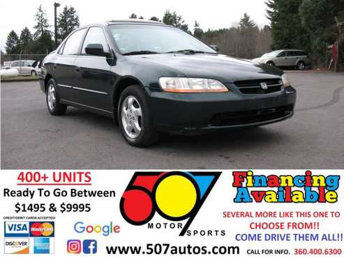 2000 Honda Accord Sdn 4dr Sdn EX Auto w/Leather - - by for sale in Roy, WA