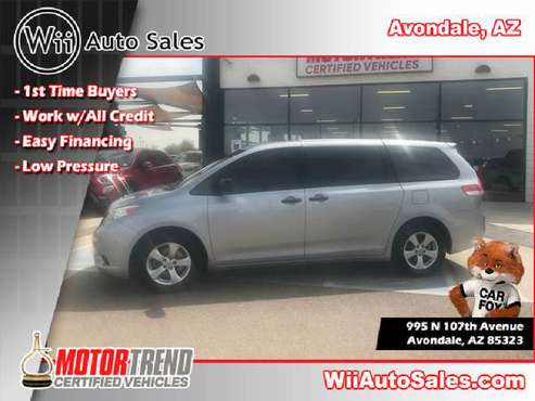 !P5834- 2013 Toyota Sienna L We work with ALL CREDIT! 13 minivan -... for sale in Cashion, AZ