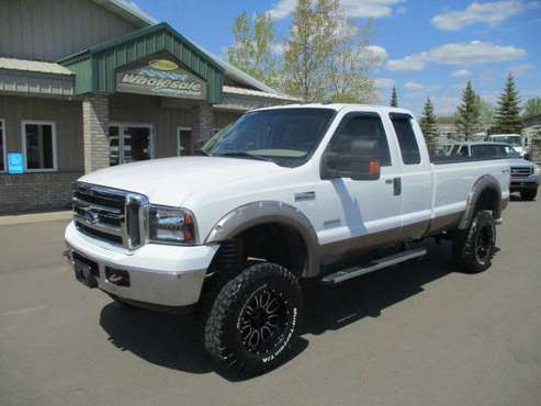 2006 ford f250 f-250 diesel headstuds lifted xcab long 4x4 out state for sale in Forest Lake, WI