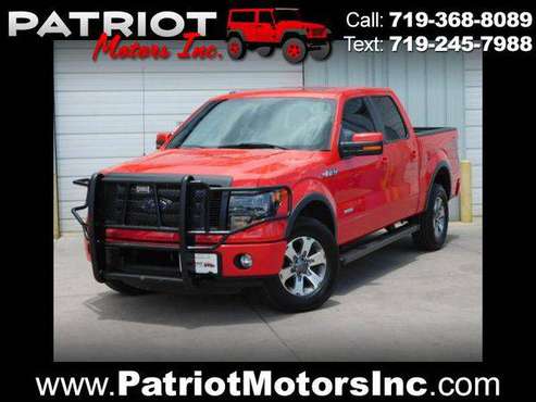 2013 Ford F-150 F150 F 150 FX4 SuperCrew 5.5-ft. Bed 4WD - MOST BANG... for sale in Colorado Springs, CO