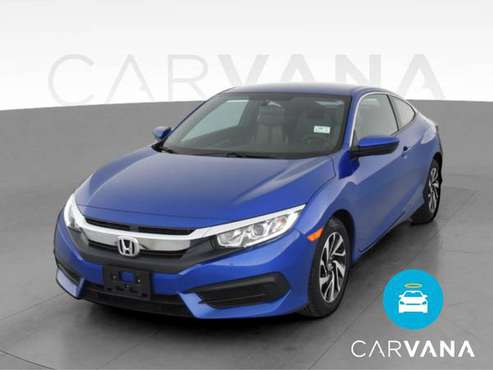 2018 Honda Civic LX Coupe 2D coupe Blue - FINANCE ONLINE - cars &... for sale in Pittsburgh, PA