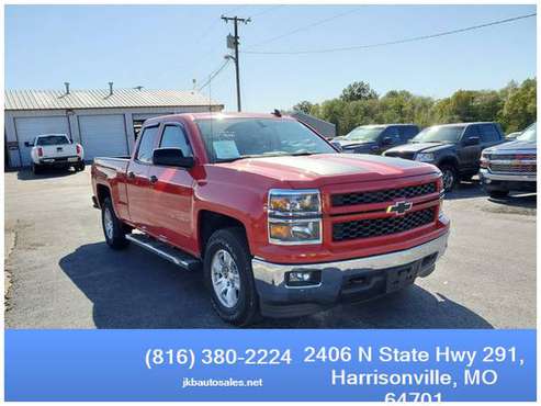 2015 Chevrolet Silverado 1500 Double Cab 4WD LT Pickup 4D 6 1/2 ft Tra for sale in Harrisonville, MO