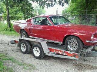 To Ryan Green Owner Of 1967 Red Mustang Fastback - cars & trucks -... for sale in Bennington, NE