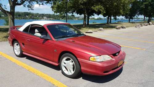 1994 Mustang GT 5 0 Convertible, 54k Original rust free miles - cars for sale in Buffalo, NY