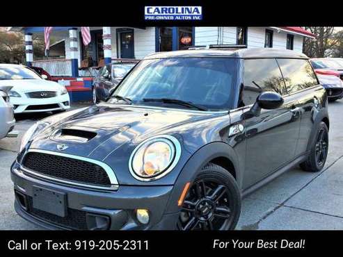 2013 MINI Cooper Clubman S coupe 11, 995 - - by dealer for sale in Durham, NC