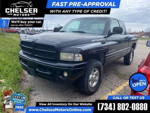 63/mo - 2001 Dodge Ram 1500 ST 4WD! Extended 4 WD! Extended for sale in Chelsea, MI