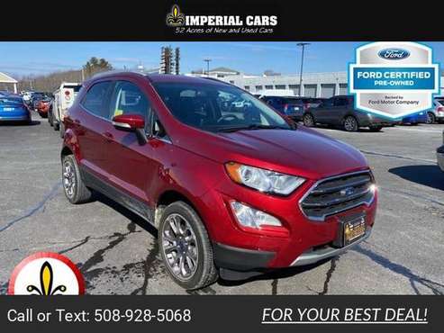 2019 Ford Ecosport Titanium suv - - by dealer for sale in Mendon, MA