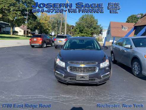 2016 Chevrolet Cruze LT - Get financed here! LOW DOWN PAYMENT!! -... for sale in Rochester , NY