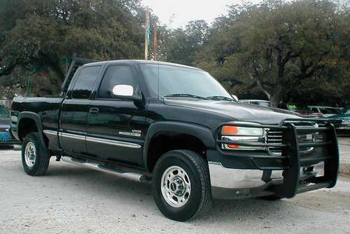 2002 GMC SIERRA 2500HD X/CAB SLE Duramax Diesel - cars & trucks - by... for sale in Austin, TX