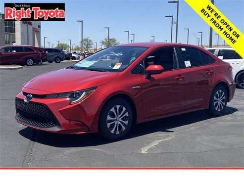 New 2021 Toyota Corolla Hybrid LE/2, 000 below Retail! - cars & for sale in Scottsdale, AZ