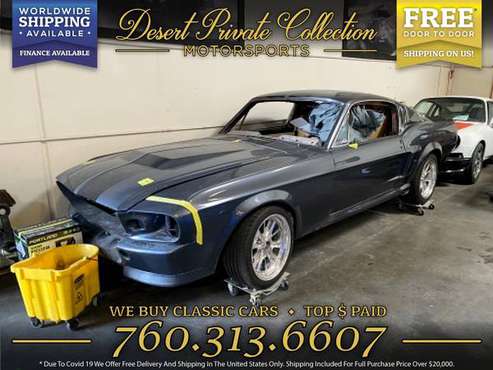1967 Ford Eleanor Mustang Fastback Fully Restored Hatchback is for sale in Palm Desert, NY