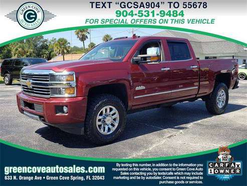 2015 Chevrolet Chevy Silverado 3500HD High Country The Best Vehicles... for sale in Green Cove Springs, FL