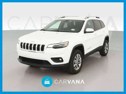2019 Jeep Cherokee Latitude Plus Sport Utility 4D suv White for sale in Hanford, CA