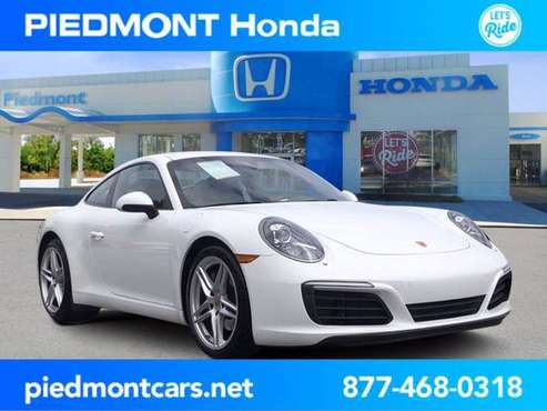 2017 Porsche 911 White BEST DEAL ONLINE - - by for sale in Anderson, SC