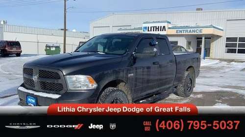 2018 Ram 1500 Express 4x4 Quad Cab 6 4 Box - - by for sale in Great Falls, MT