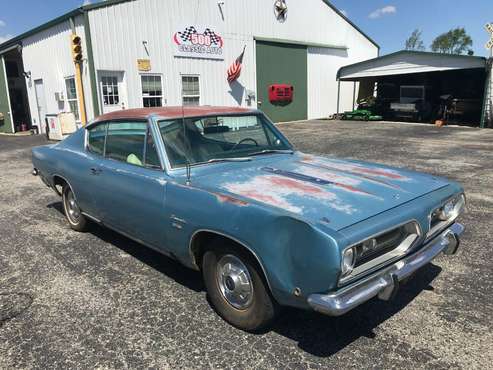 1968 Plymouth Barracuda for sale in Knightstown, IN