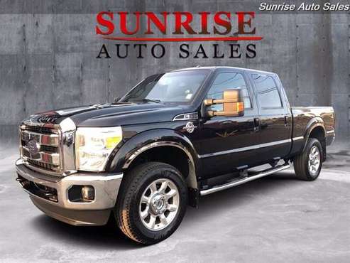 2014 Ford F-350 Diesel 4x4 4WD F350 Super Duty Lariat Truck - cars &... for sale in Milwaukie, MT