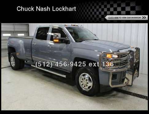 2016 Chevrolet Silverado 3500HD 4WD Crew Cab 153.7 High Country for sale in Lockhart, TX