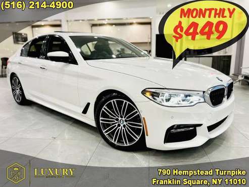 2017 BMW 5 Series 540i xDrive Sedan 449 / MO - cars & trucks - by... for sale in Franklin Square, NY