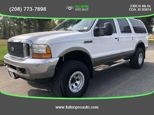 2000 Ford Excursion Limited 4dr 4WD SUV - ALL CREDIT WELCOME! - cars... for sale in Coeur d'Alene, WA