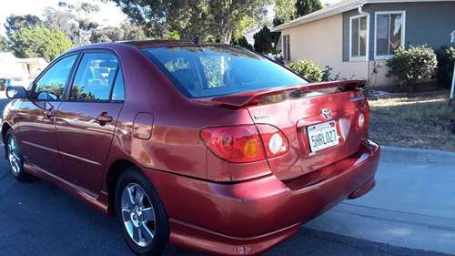 2005 TOYOTA COROLLA S - cars & trucks - by owner - vehicle... for sale in San Diego, CA