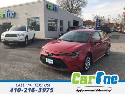 *2020* *Toyota* *Corolla* *LE 4dr Sedan* - cars & trucks - by dealer... for sale in Essex, MD