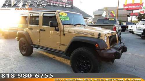 2013 Jeep Wrangler Unlimited Moab Financing Available For All... for sale in Los Angeles, CA