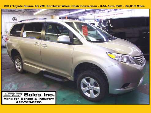 2017 Toyota Sienna WHEELCHAIR Minivan 5 Pass +1WC- 36,819 Miles -... for sale in Pittsburgh, PA