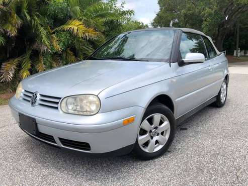 2002 VOLKSWAGEN CABRIO GLX*CONVERTIBLE*CLEAN CAR FAX for sale in Clearwater, FL