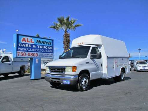 2006 Ford E350 Super Duty Cutaway Van With Service KUV Utility Bed for sale in Tucson, NM