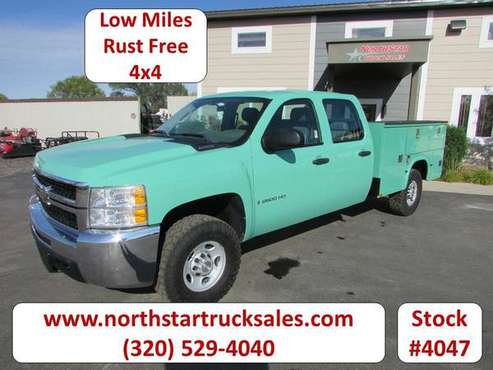 2008 Chevrolet 2500HD 4x4 Crew-Cab Service Utility Truck for sale in ST Cloud, MN