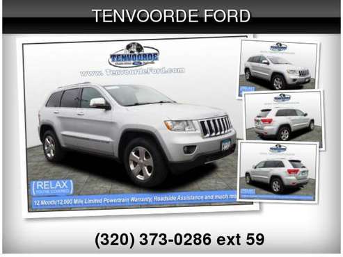 2011 Jeep Grand Cherokee Limited 1040 Down Delivers! - cars & for sale in ST Cloud, MN