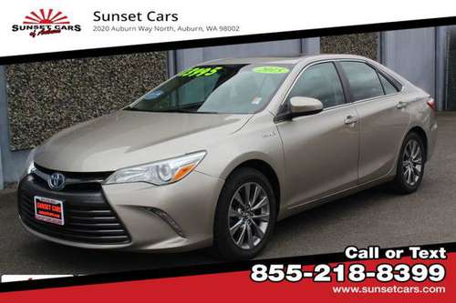 2015 Toyota Camry Hybrid XLE - - by dealer - vehicle for sale in Auburn, WA